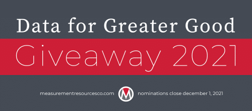 Data for Greater Good Giveaway logo