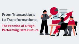 Nonprofit team reviewing data together to measure impact